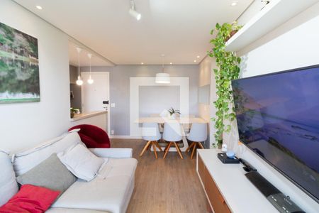 Sala de apartamento à venda com 2 quartos, 58m² em Vila Polopoli, São Paulo