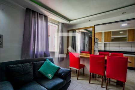 Sala de apartamento à venda com 2 quartos, 53m² em Vila Camilópolis, Santo André