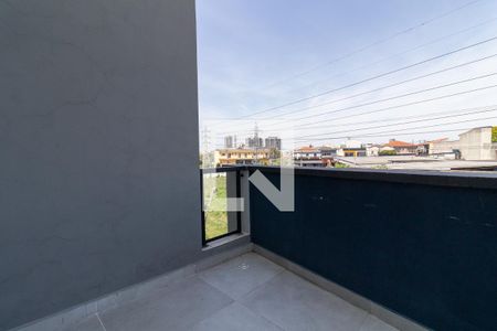 Varanda da Sala de apartamento para alugar com 2 quartos, 42m² em Vila Granada, São Paulo
