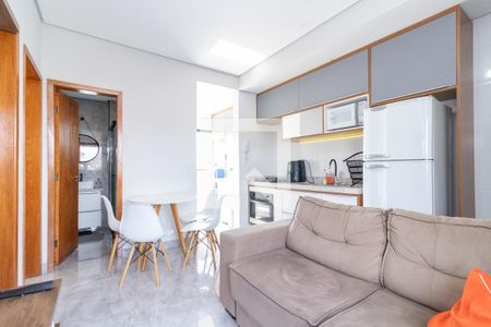Sala de apartamento para alugar com 2 quartos, 42m² em Vila Granada, São Paulo