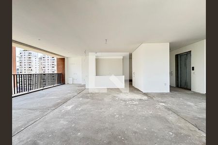 Sala/Cozinha de apartamento à venda com 3 quartos, 191m² em Vila Nova Conceição, São Paulo