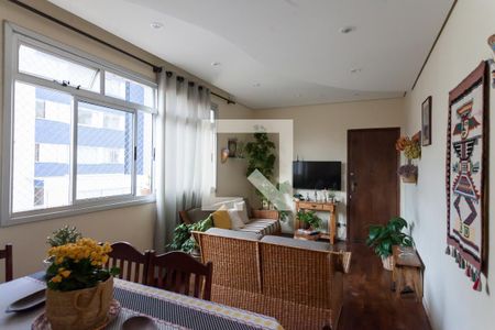 Sala de apartamento à venda com 4 quartos, 120m² em Serra, Belo Horizonte