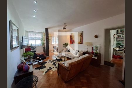 Sala de apartamento à venda com 4 quartos, 200m² em Botafogo, Rio de Janeiro