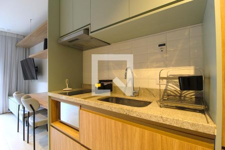 Studio  de kitnet/studio para alugar com 1 quarto, 45m² em Indianópolis, São Paulo