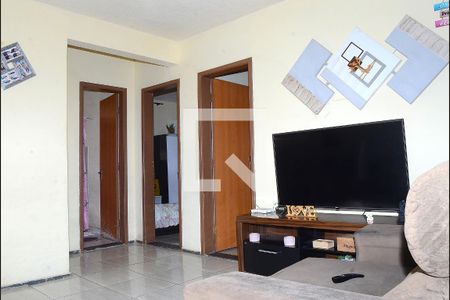Sala de apartamento para alugar com 2 quartos, 54m² em Jardim Vitoria, Belo Horizonte