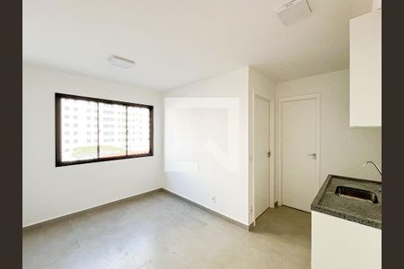 Sala/Cozinha de apartamento para alugar com 1 quarto, 25m² em Barra Funda, São Paulo