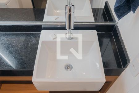 Banheiro de kitnet/studio para alugar com 1 quarto, 20m² em Cerqueira César, São Paulo