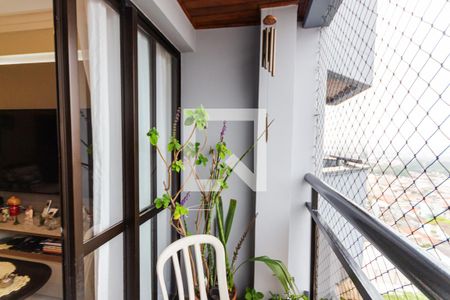 Varanda de apartamento à venda com 3 quartos, 97m² em Vila Curuçá, Santo André
