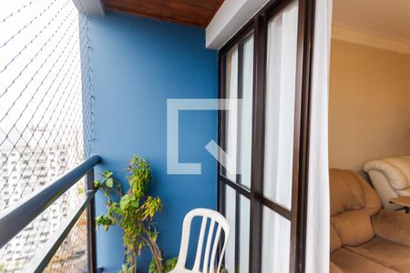 Varanda de apartamento à venda com 3 quartos, 97m² em Vila Curuçá, Santo André