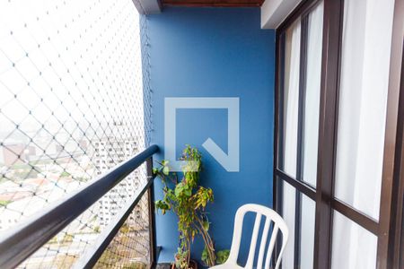 Varanda de apartamento à venda com 3 quartos, 97m² em Vila Curuçá, Santo André