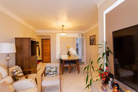 Sala de apartamento à venda com 3 quartos, 97m² em Vila Curuçá, Santo André