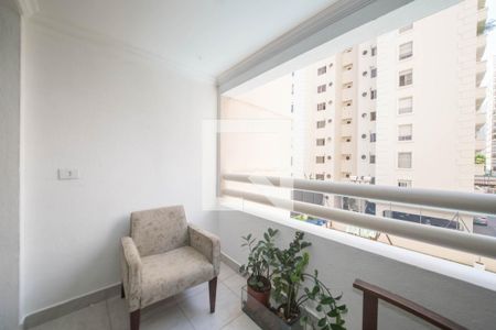 Varanda de apartamento à venda com 2 quartos, 77m² em Brooklin, São Paulo