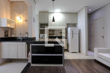 Varanda Gourmet de apartamento para alugar com 1 quarto, 43m² em Vila Oliveira, Mogi das Cruzes