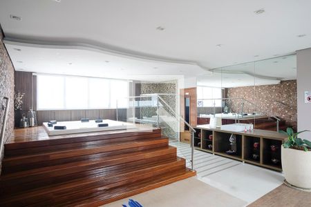 Área comum de kitnet/studio para alugar com 1 quarto, 44m² em Centro, São Bernardo do Campo