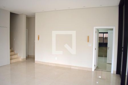 Sala de casa de condomínio para alugar com 5 quartos, 550m² em Bonfim Paulista, Ribeirão Preto