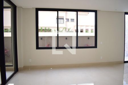 Sala de casa de condomínio para alugar com 5 quartos, 550m² em Bonfim Paulista, Ribeirão Preto