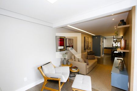 Sala de apartamento à venda com 3 quartos, 153m² em Gutierrez, Belo Horizonte