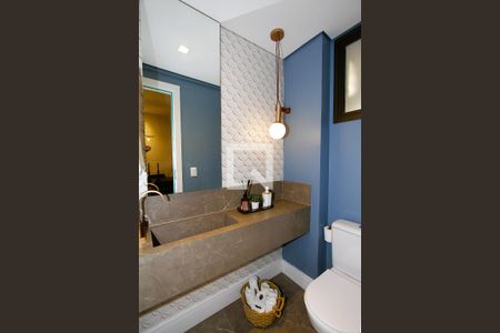 Lavabo de apartamento à venda com 3 quartos, 153m² em Gutierrez, Belo Horizonte