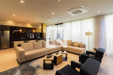 Área comum de kitnet/studio para alugar com 1 quarto, 26m² em Vila Nova Conceição, São Paulo