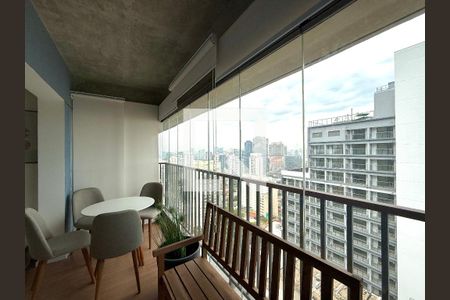 Sacada de apartamento para alugar com 2 quartos, 41m² em Santo Amaro, São Paulo