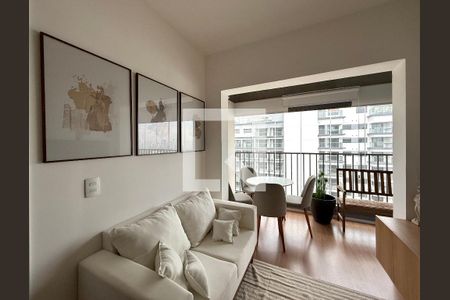 Sala de apartamento para alugar com 2 quartos, 41m² em Santo Amaro, São Paulo