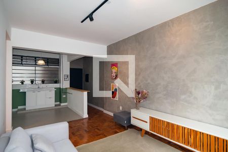 Sala de apartamento à venda com 1 quarto, 57m² em Consolação, São Paulo