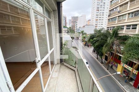 Varanda Sala de apartamento à venda com 1 quarto, 98m² em Cerqueira César, São Paulo