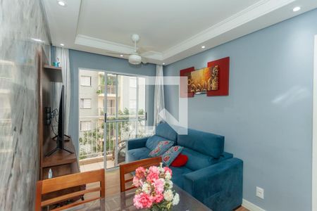 Sala de apartamento à venda com 2 quartos, 47m² em Jardim das Flores, São Paulo