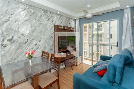 Sala de apartamento à venda com 2 quartos, 47m² em Jardim das Flores, São Paulo