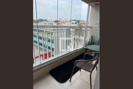 Sacada da Sala/Quarto de apartamento à venda com 1 quarto, 35m² em Centro, Guarulhos
