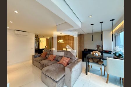 Sala de apartamento à venda com 2 quartos, 84m² em Jardim Caravelas, São Paulo