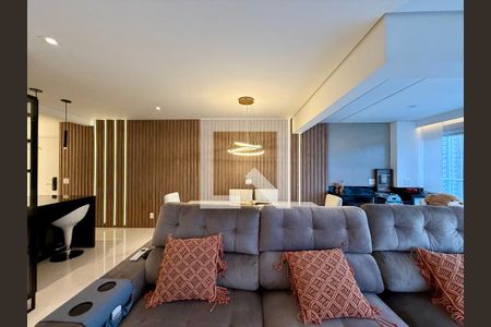 Sala de apartamento à venda com 2 quartos, 84m² em Jardim Caravelas, São Paulo