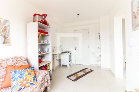 Sala/Cozinha de apartamento para alugar com 2 quartos, 33m² em Fazenda Aricanduva, São Paulo