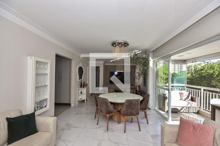 Sala de apartamento à venda com 3 quartos, 125m² em Jardim Ampliacao, São Paulo