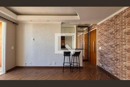Sala de apartamento à venda com 2 quartos, 50m² em Vila América, Santo André