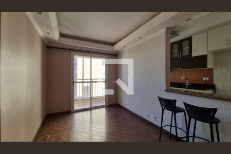 Sala de apartamento à venda com 2 quartos, 50m² em Vila América, Santo André