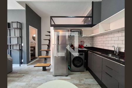 Cozinha  de kitnet/studio à venda com 1 quarto, 32m² em Saúde, Rio de Janeiro