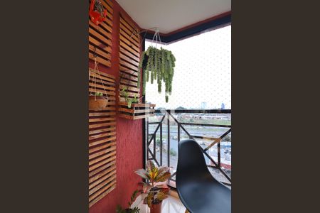 Sala Sacada de apartamento à venda com 3 quartos, 78m² em Vila Euclides, São Bernardo do Campo