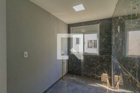 Cozinha e Área de Serviço de apartamento à venda com 2 quartos, 44m² em Estância Velha, Canoas