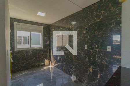 Cozinha e Área de Serviço de apartamento à venda com 2 quartos, 44m² em Estância Velha, Canoas