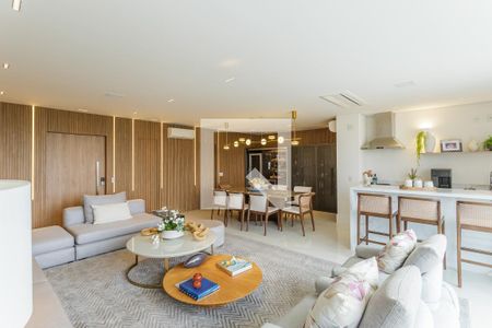 Sala de apartamento à venda com 2 quartos, 188m² em Ibirapuera, São Paulo