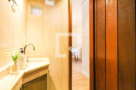 Lavabo de casa de condomínio à venda com 3 quartos, 90m² em Harmonia, Canoas