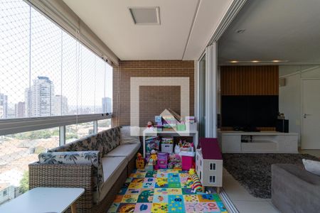 Varanda de apartamento à venda com 3 quartos, 140m² em Perdizes, São Paulo