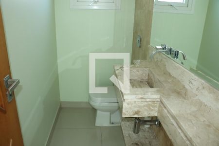 Lavabo de casa de condomínio para alugar com 5 quartos, 440m² em São Paulo Ii, Cotia