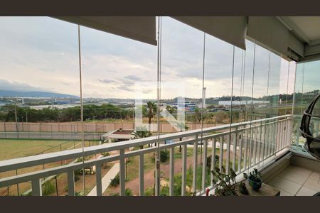 Varanda da Sala de apartamento à venda com 3 quartos, 90m² em Engordadouro, Jundiaí