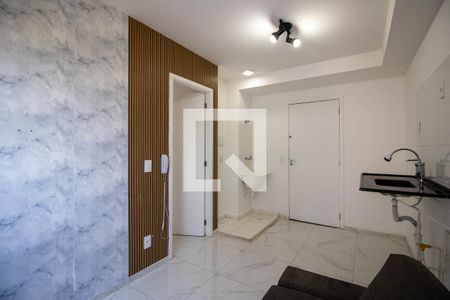 Sala/Cozinha de apartamento para alugar com 1 quarto, 24m² em Paraíso do Morumbi, São Paulo