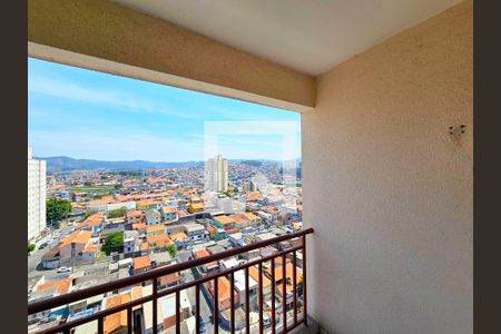 Varanda da Sala de apartamento à venda com 3 quartos, 70m² em Picanço, Guarulhos