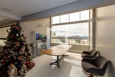 Varanda da Sala de TV de apartamento à venda com 4 quartos, 260m² em Vila da Serra, Nova Lima