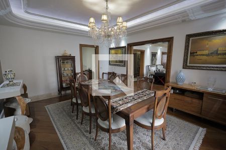 Sala de Jantar de apartamento à venda com 5 quartos, 440m² em Vila Bastos, Santo André