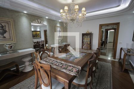 Sala de Jantar de apartamento à venda com 5 quartos, 440m² em Vila Bastos, Santo André